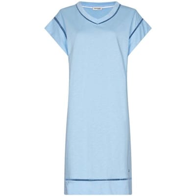 Pastunette Premium - Nachthemd - Skyway - Katoen - Blauw - Maat 42