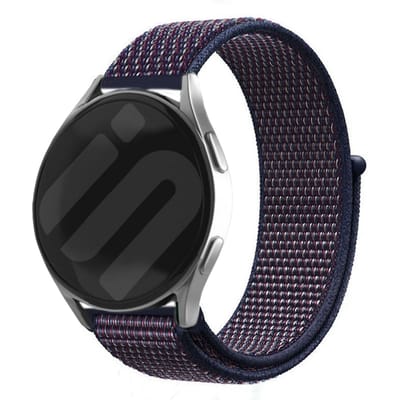 Huawei Watch GT 6 - 46mm nylon bandje (paars/blauw)