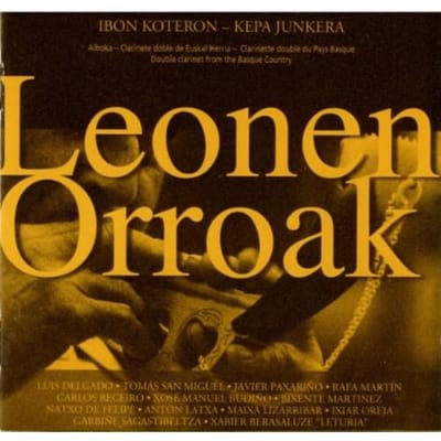 CD IBON KOTERON & KEPA JUNKERA - Leonen Orroak KD449 Japan ObiMusic Overige Gebruikt