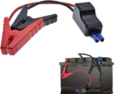 Auto Accu Starter - Booster - Motor Starten - Omgekeerde Polariteit Bescherming - 650A - Zwart