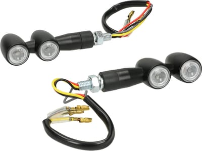 Tun’R knipperlichtset Duo zwart achterzijde (met remlicht)