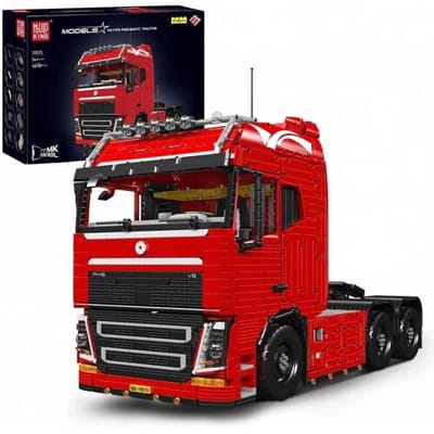 Mouldking 19015 - Technisch - Vrachtwagen - Bouwset - 4608 onderdelen - Pneumatisch & Elektrisch - Past op bekende merken