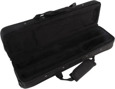 Draagtas voor Fluit van Oxford Stof, Waterdicht en Lichtgewicht, Geschikt voor 16 Holes, Afmetingen 39.5 x 12 x 7 cm, Ideaal voor Fluitaccessoires en Bescherming
