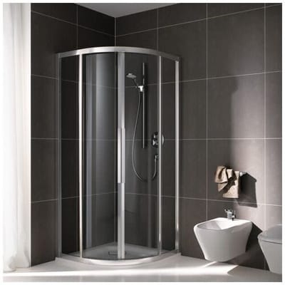 Koralle myDay quadrant shower enclosure VSF 90 x 90, radius 50 cm VB23309020AA1