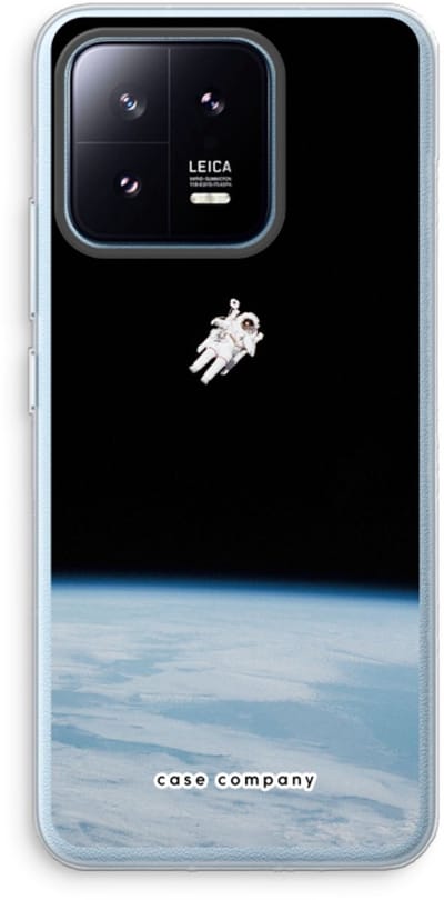 Case Company® - Hoesje geschikt voor Xiaomi 13 Pro hoesje - Alone in Space - Soft Cover Telefoonhoesje - Bescherming aan alle Kanten en Schermrand