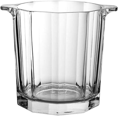 Champagneglas IJsemmer - Wijnkoeler Glas - Feestelijke Drankkoeling - Met Oor Ontwerp - 1 kg - Kristalhelder
