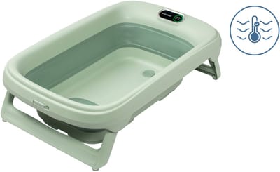 Maxi-Cosi Indigo - Premium opvouwbaar badje - Sage Green - Vanaf de geboorte tot 4 jaar