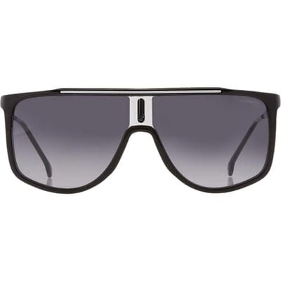 Carrera 1056 S 80S 9o Heren Zonnebril Black on Clear/61