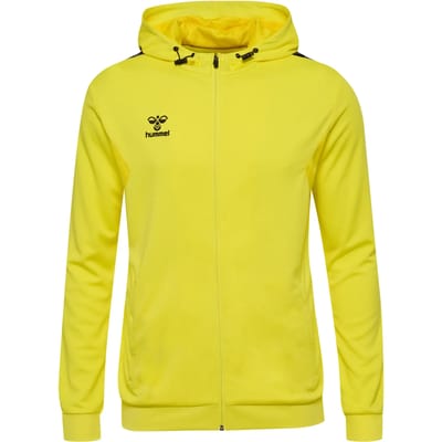 Hooded polyester trainingsjack met rits Hummel Authentic
