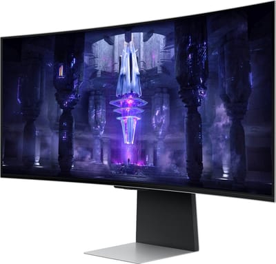 Samsung Odyssey G8 LS34BG850SUXEN - QHD Ultrawide OLED Smart Monitor - Apple AirPlay - Tizen - Wi-Fi - 175Hz - 34 inch