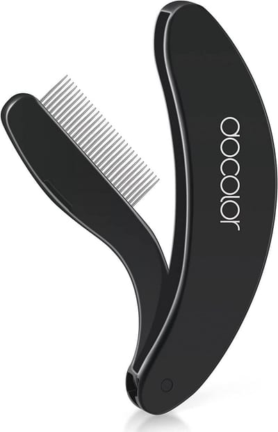 Opvouwbare Wimperkam en Wimperscheider - Cosmetisch Gereedschap voor Perfecte Wimpers