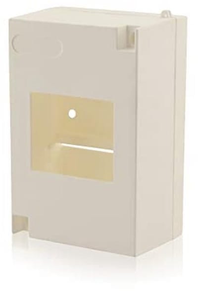 Zekeringkast opbouw 1-rijig met 3 modules voor binnenshuis, IP30, 63A