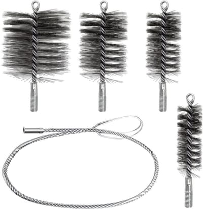 DailySupplies® Schoorsteenveegset - Schoorsteenveger - Schoorsteenborstel 150mm