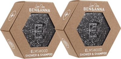 Ben & Anna - Love Soap Elmswood - Shower & Shampoo - 2 pak