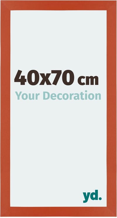 Your Decoration - Fotolijst 40x70 cm - MDF - Oranje - Mura