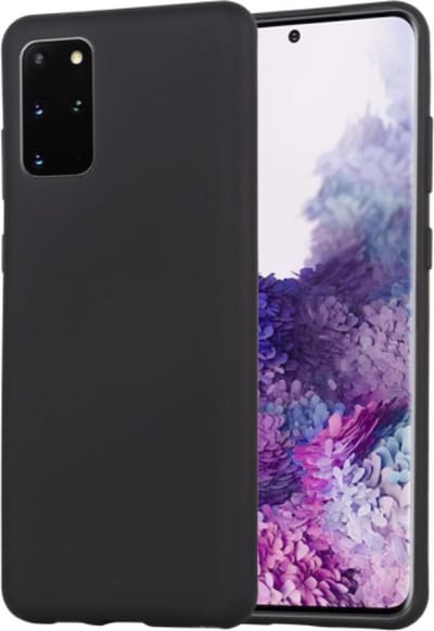 TPU back cover Geschikt voor Samsung Galaxy S20 Ultra - Zwart hoesje