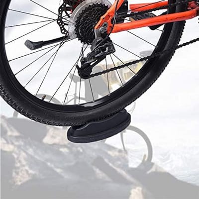 Voorwielsteun Fiets - Standaard Stabilisator - Indoor Training - Vloerbescherming - Universeel - Zwart