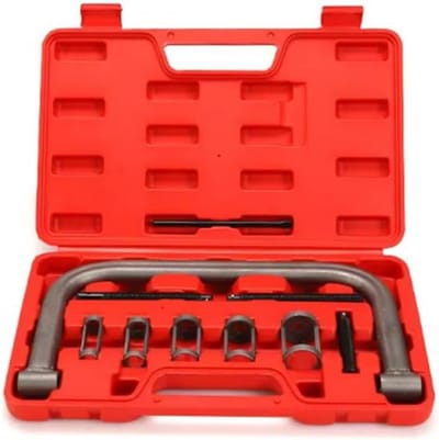Klepveer Compressor - Demontagegereedschap - Motoronderhoud - Sterk Slijtvast - 550 g - Zwart