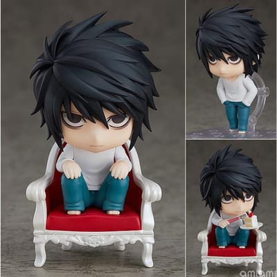Anime Death Note Personage Misa Amane L Yagami Light Schattig PVC Actiefiguren Speelgoed with box