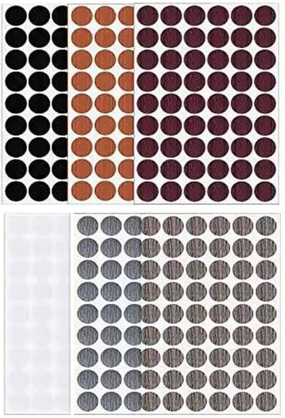 Dailygoody - Schroef Gat Covers - Pvc Zelfklevend - Bescherming voor