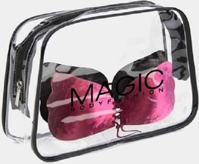 Magic Bodyfashion - Xmas partypack - Va va Voom plak bh - 2 stuks - maat D - paars en zwart
