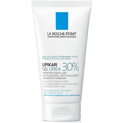 La Roche-Posay Lipikar Urea 30% Gel - Voor zeer Droge, Ruwe Plekken met Schilfers - Met 30% Ureum en Niacinamide - 50ml