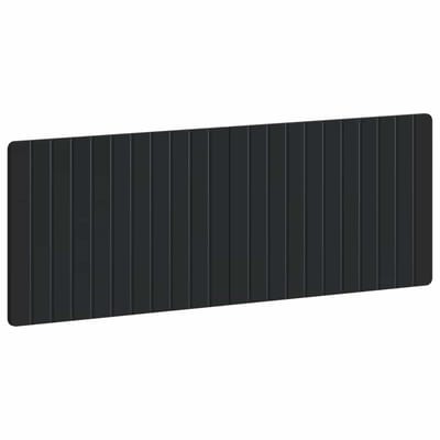 vidaXL - Wandgemonteerd - Hoofdbord - ZWOLLE - Zwart - Bewerkt - hout