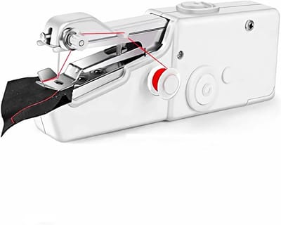Mini Naaimachine - Draagbaar Naaien - Snel Repareren - Locksteek Kwaliteit - 21 cm Lengte - One Color