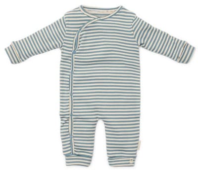 Little Dutch Boxpak - Maat 50 - Boxpakje Jongens - Stone Blue, Blauw - Forest Friends Newborn