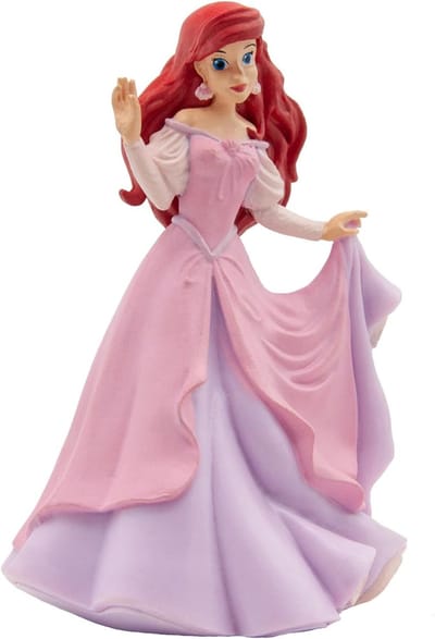 Bullyland 12312 – Speelfiguur Disney Ariël in roze jurk – levensecht en detailrijk vormgegeven – ideaal als klein cadeau, taartfiguur of vrolijk verzamelobject voor kinderen vanaf 3 jaar