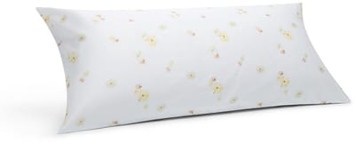 Yumeko kussensloop katoensatijn flower valley 40x80 - Biologisch & ecologisch - 1 stuk