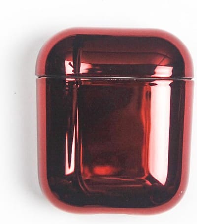 Metallic - Rood - AirPods Case - AirPods 1 en 2