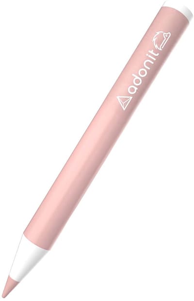 Adonit, Stylus Geschikt voor Apple iPad Pro / Air / Mini Kids Hedgehog Serie Ultra Dun en Duurzaam, Roze