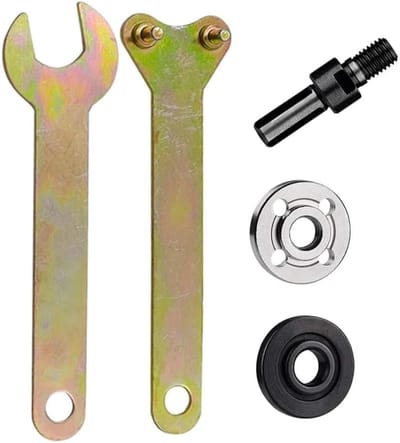 Vixson - Haakse Slijper Adapter Set – Boormachine naar Haakse Slijper Conversieset – Multifunctioneel Slijpen, Polijsten & Snijden – Metalen Adapter 6mm & 10mm – Voor Hout- en Metaalbewerking - GRINDROD