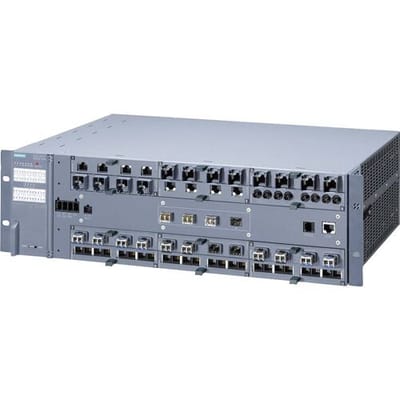 Siemens 6GK55520AA002HR2 6GK5552-0AA00-2HR2 Industrial Ethernet Switch 10 / 100 / 1000 MBit/s PoE-functie