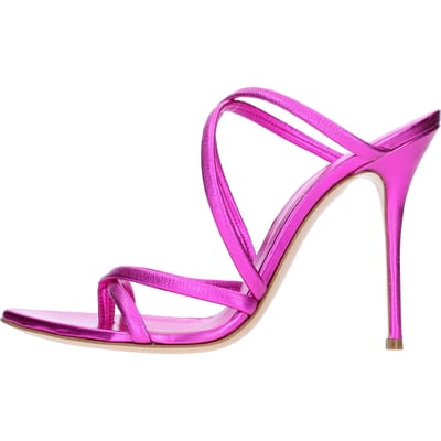 Casadei Fuchsia Elektrische Sandalen