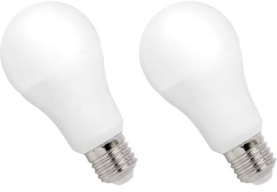Spectrum LED Lamp E27 11.5W - 230V - 1200 Lumen - 6000K Koud wit - Helder daglicht - Energiezuinig - 2 stuks