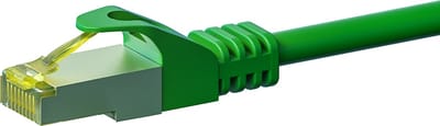 Danicom Cat7 S/FTP (PIMF) patchkabel - 5 meter groen - netwerkkabel - internetkabel - UTP kabel - RJ45 - 10000 mbit/s