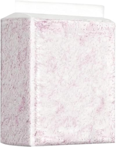 Hamster Bodembedekking - Nestmateriaal Knaagdier - Comfortabel Nestelen - Geurcontrole Absorberend - 21 x 16 x 105 cm - Wit Paars