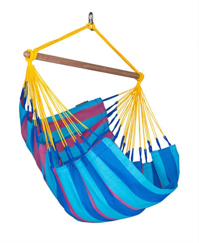 La Siesta Caribena hangstoel - Aqua Blue