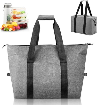 Vouwbare Koeltas 20L - Draagbare Koeltas voor Boodschappen, Kamperen en Picknicken - Perfecte Isolatie Tas voor Onderweg en Buitenactiviteiten