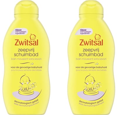 Zwitsal Zeepvrij Schuimbad - 2 x 200 ml