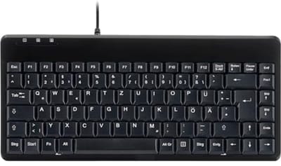 Mini USB Toetsenbord QWERTZ - Compact en Stijlvol met 1.8m Kabel
