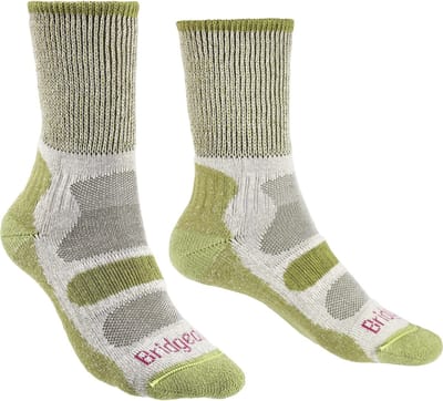 Bridgedale Dames Wandelsokken Coolmax Lightweight Groen