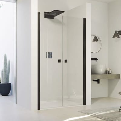 HÜPPE SolvaPro swing door in niche 90 x 200 cm, without anti-plaque 7T0802123321