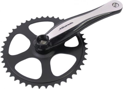 46T Miranda Beta 1+ kettingbladset voor 3/32" ketting - aluminium - zwart