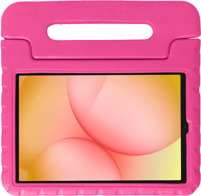 Hoesje - Geschikt voor Samsung Galaxy Tab A11 - Kinderhoes Shockproof Bumper - Kidsproof Case - Tablet Hoes - Kinder Hoes Cover - Roze