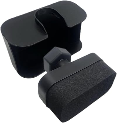 Banden Glans Applicator - Wiel Borstel - Auto Polijsten - Verdeelt Gelijkmatig - 16 x 13 x 8 cm - Zwart