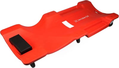 Comfortabele Autowerk Rolplank met 6 Zwenkwielen tot 120 kg