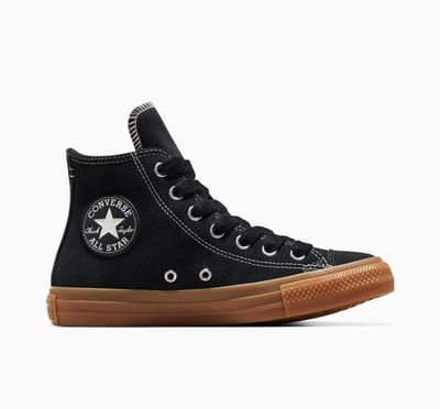 Converse Chuck Taylor All Star - Sneakers - EU 36 - Black/Gum Honey/Gingersnap / Zwart Bruin - High Top - Lifestyle